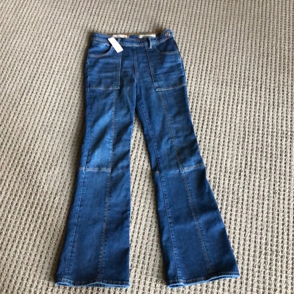 Anthropologie High Rose Bootcut Jean Size 28 - Picture 2 of 4